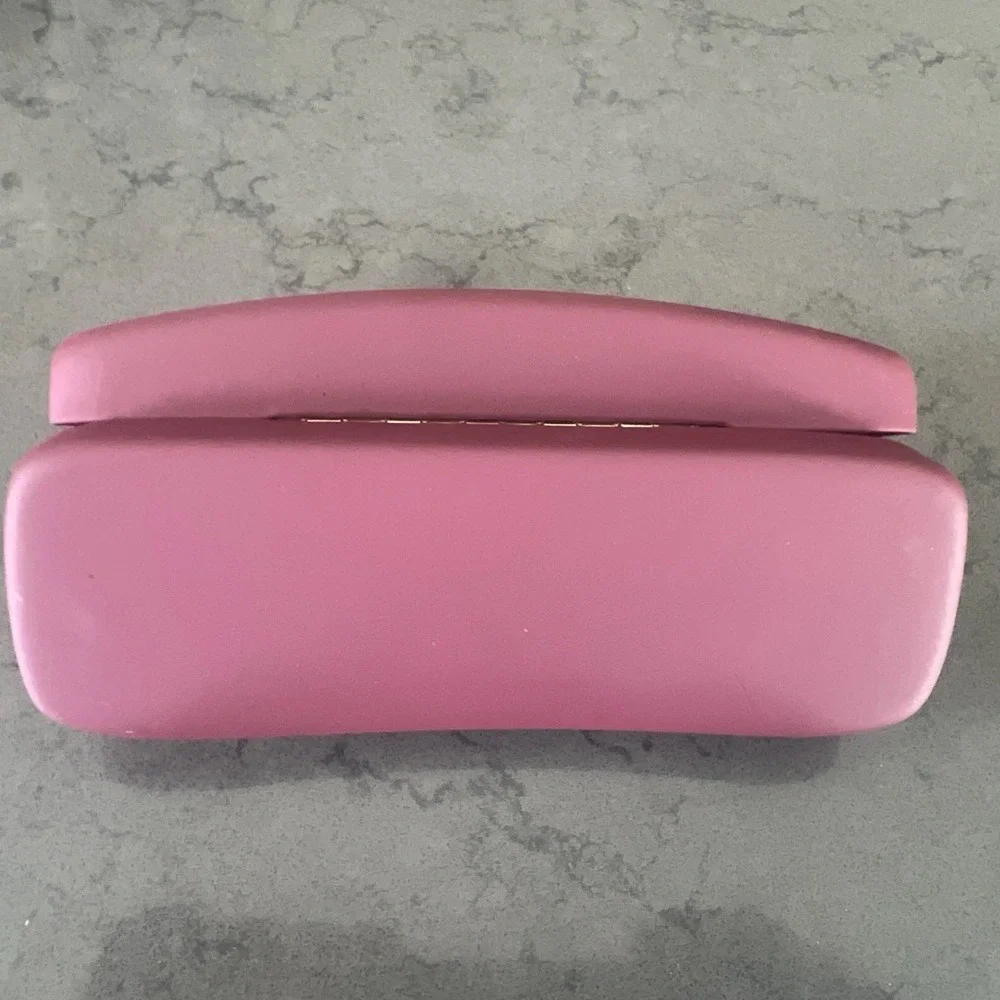 Ray-Ban Maroon Hard Case for Glasses Small Clamshell Excellent